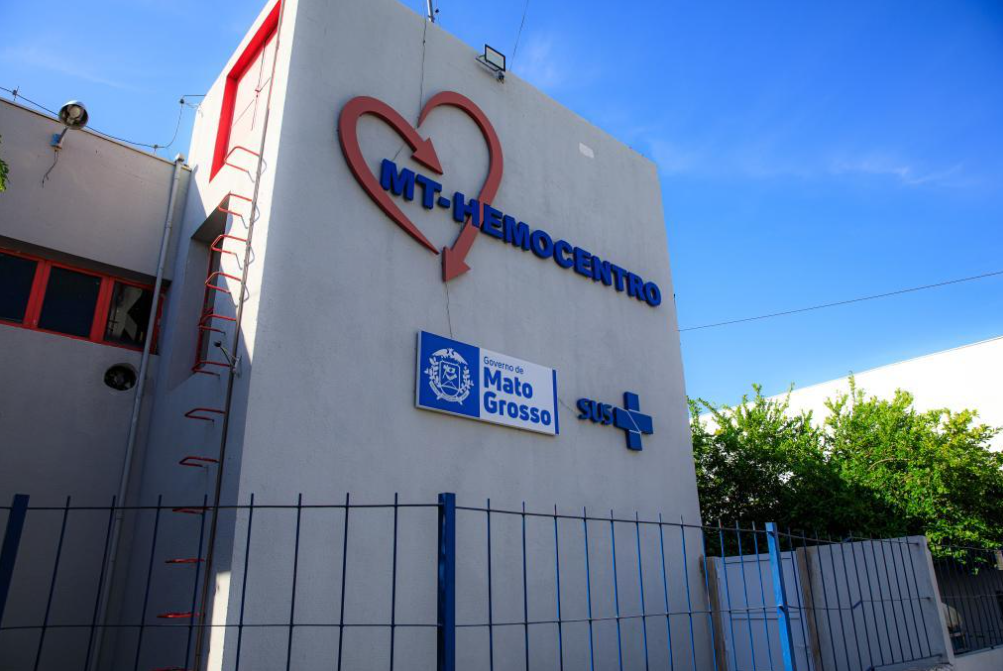 A unidade está com o sangue tipo O+ em estado de alerta e o O- em estado de atenção Crédito - Secom-MT