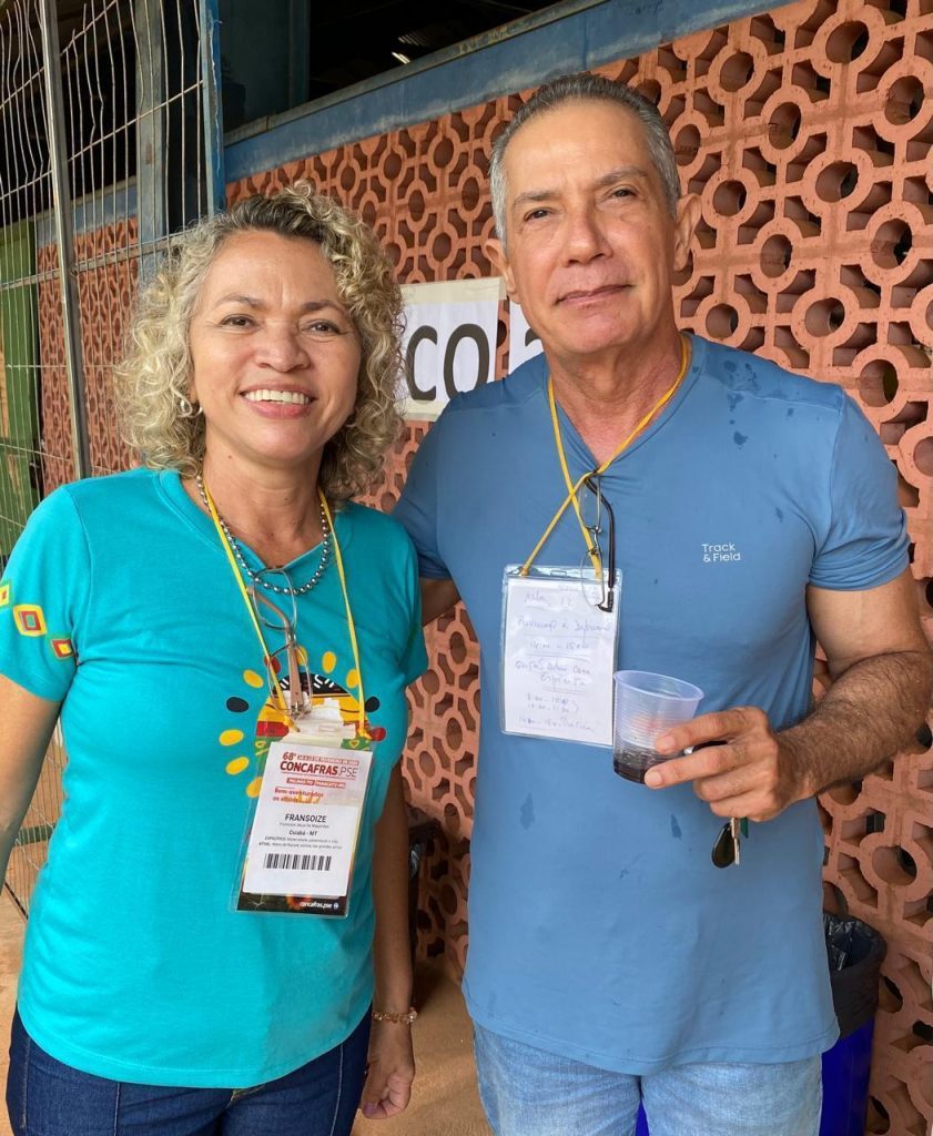 Marcio Monteiro Presidente e Fransoize Magalhães Vice Presidenteda Associação Espírita Wantuil de Freitas serão os anfitriões do evento Concafras 2026